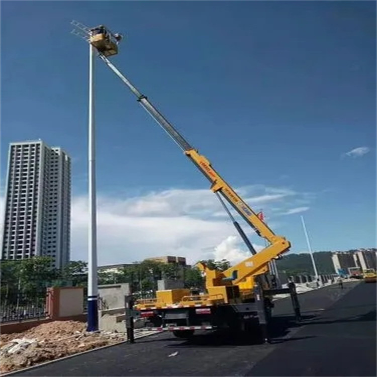 平潭县维修路灯的曲臂升降车出租